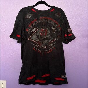 Live Fast Affliction Tee